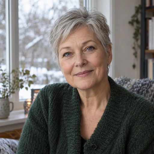 Porträtt av Ester Johansson.
